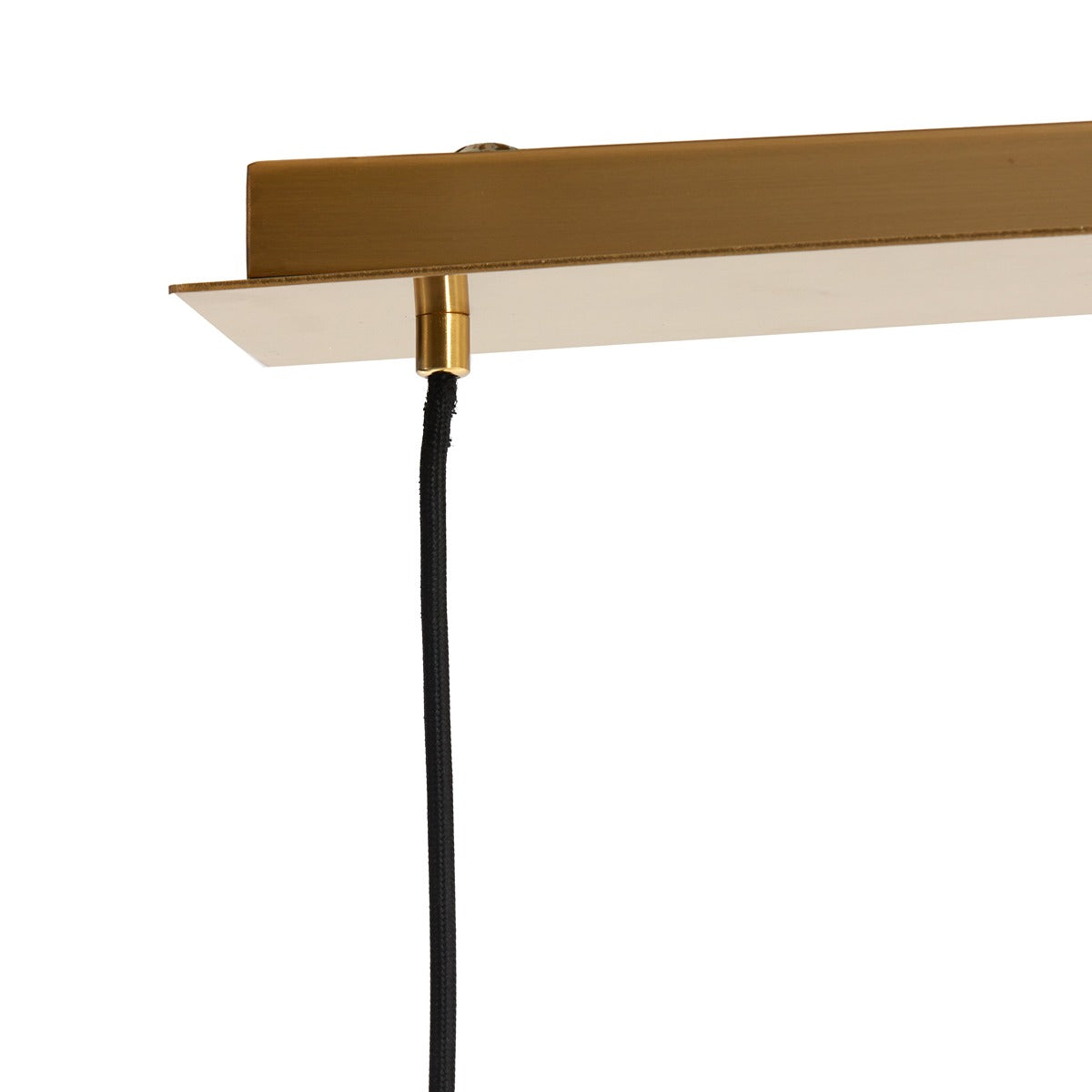 Medina 3 Light Pendant Light - Gold & Smoked Glass