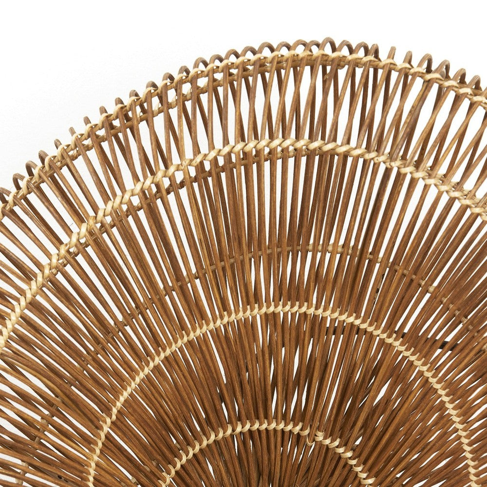 Janzur Rattan Pendant Light - Dark Brown