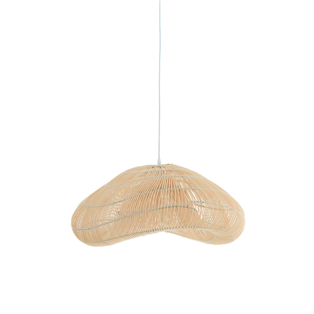 Janzur Rattan Pendant Light - Natural