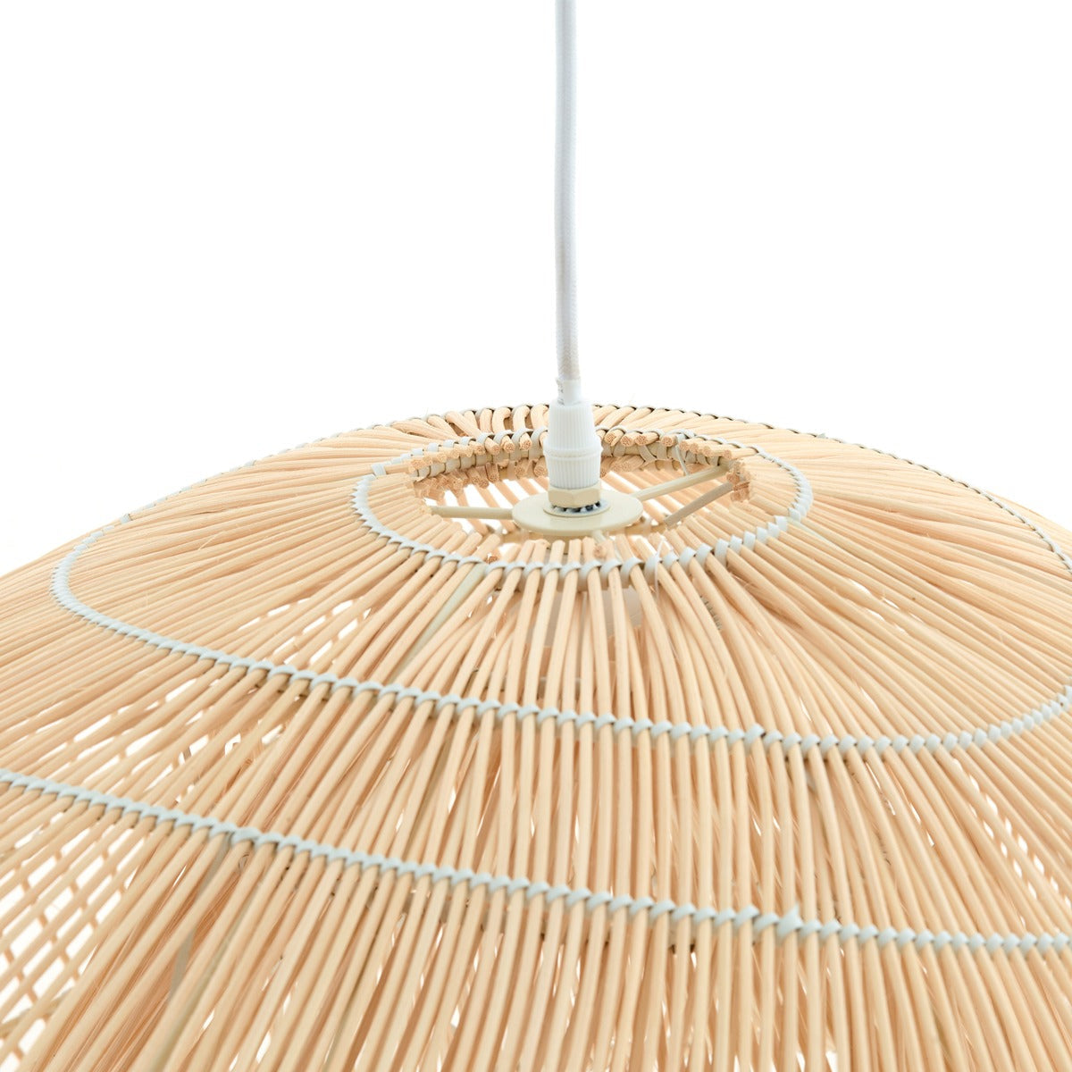 Janzur Rattan Pendant Light - Natural