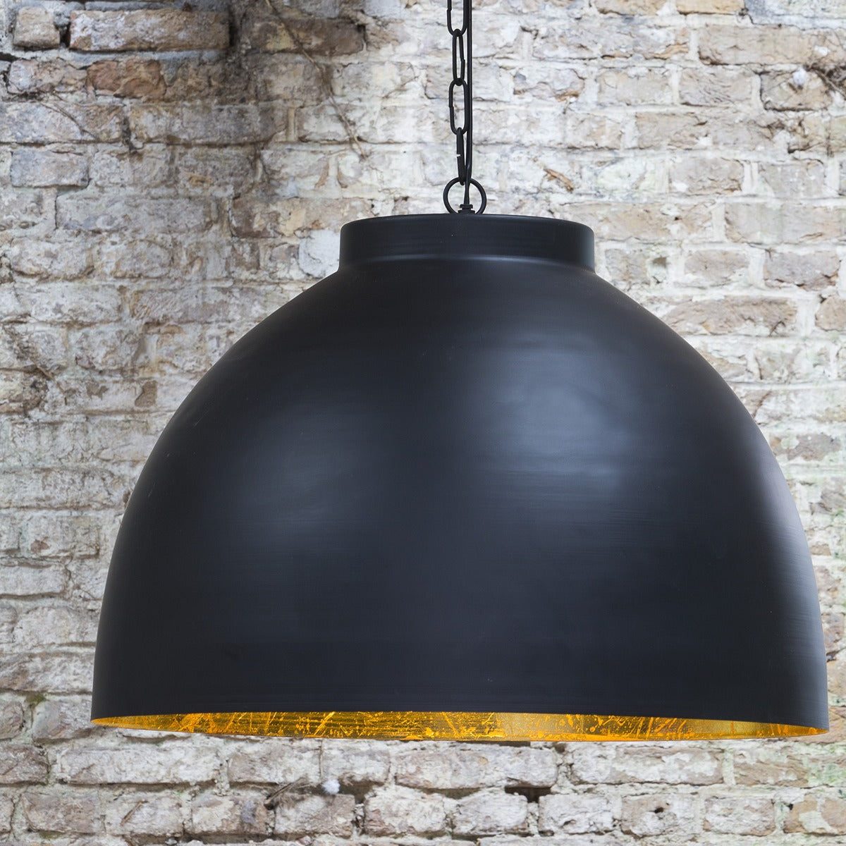 Kylie Pendant Light - Black & Gold