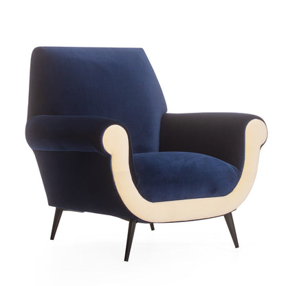 Marcello Lounge Chair - Canterbury Navy