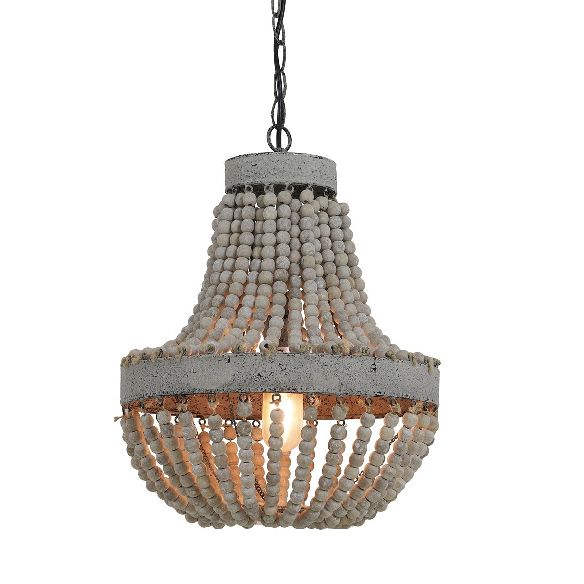 Luna Pendant Light - Old White