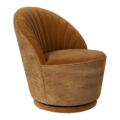 Madison Lounge Chair - Whiskey