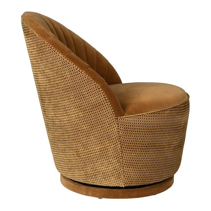 Madison Lounge Chair - Whiskey