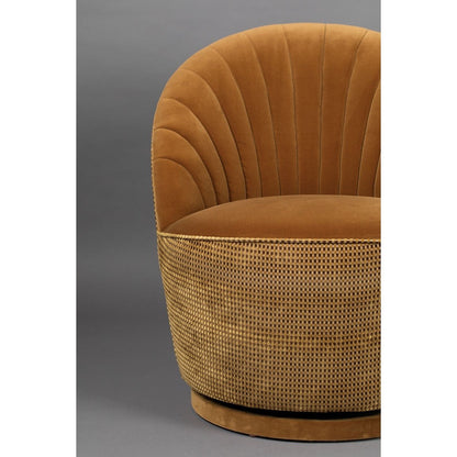 Madison Lounge Chair - Whiskey