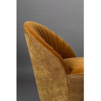 Madison Lounge Chair - Whiskey