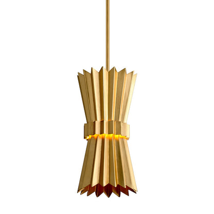 Moxy Pendant Light - Gold Leaf