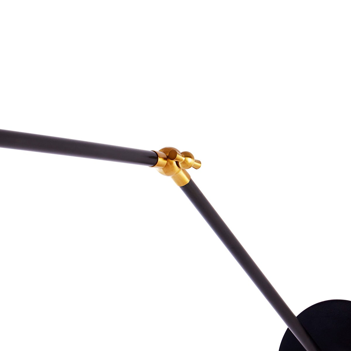 Ripple Articulating Wall Sconce - Orange & Black