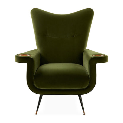Pierre Lounge Chair - Varese Olive