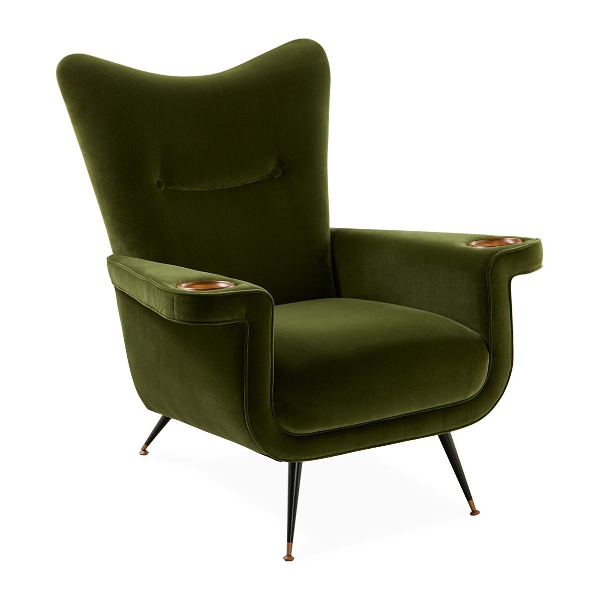 Pierre Lounge Chair - Varese Olive