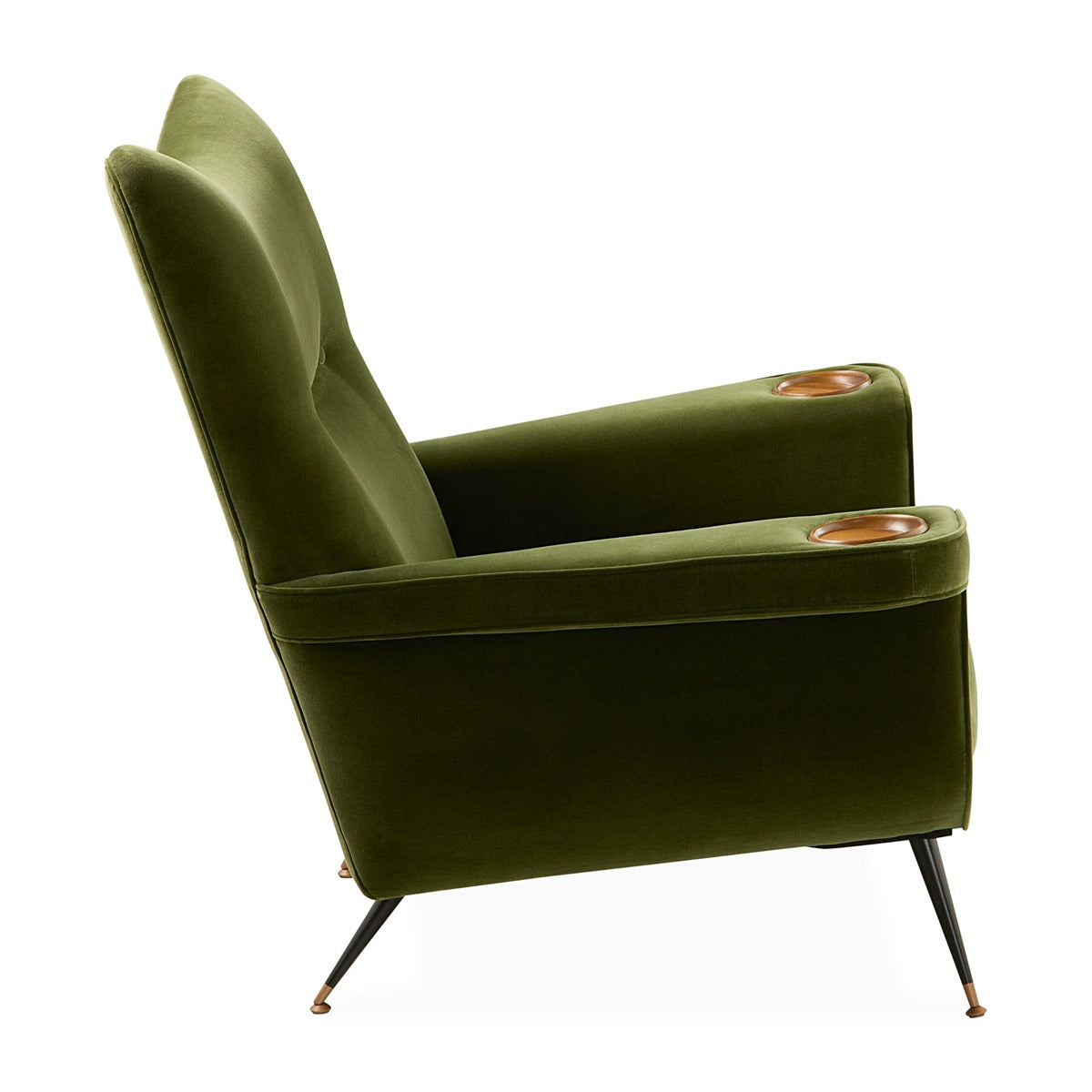 Pierre Lounge Chair - Varese Olive