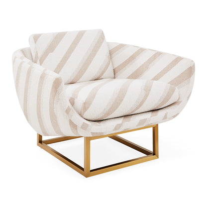 Beaumont Lounge Chair - Diagonal Natural