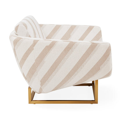 Beaumont Lounge Chair - Diagonal Natural