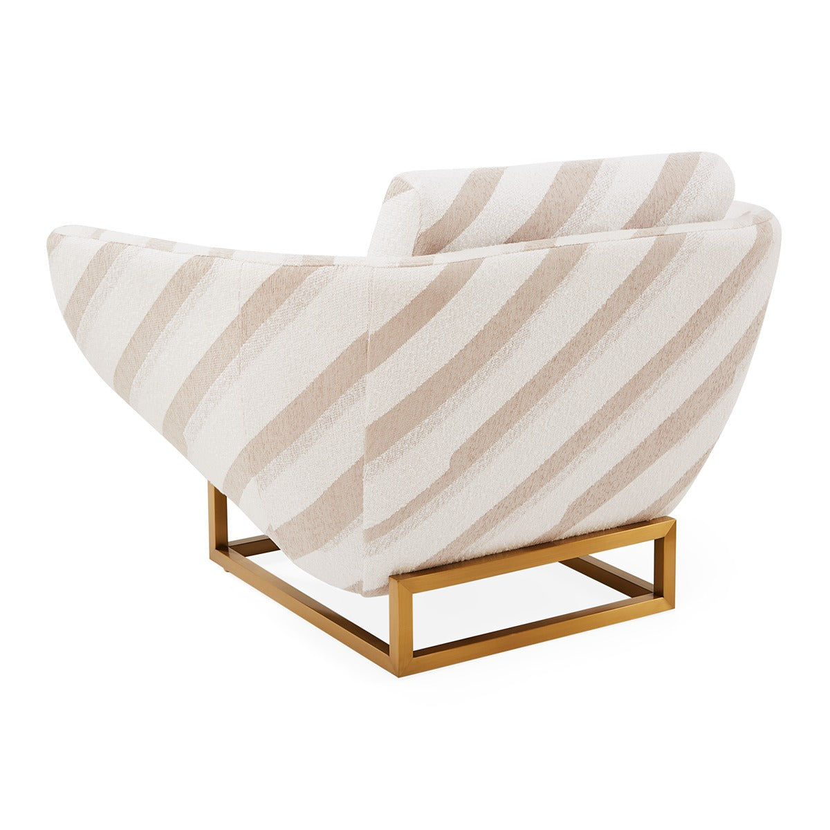 Beaumont Lounge Chair - Diagonal Natural
