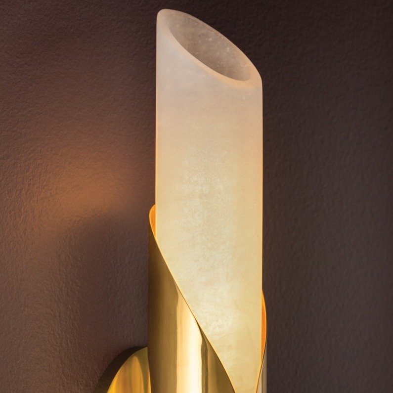 Camilla 2 Light Wall Sconce - Vintage Brass