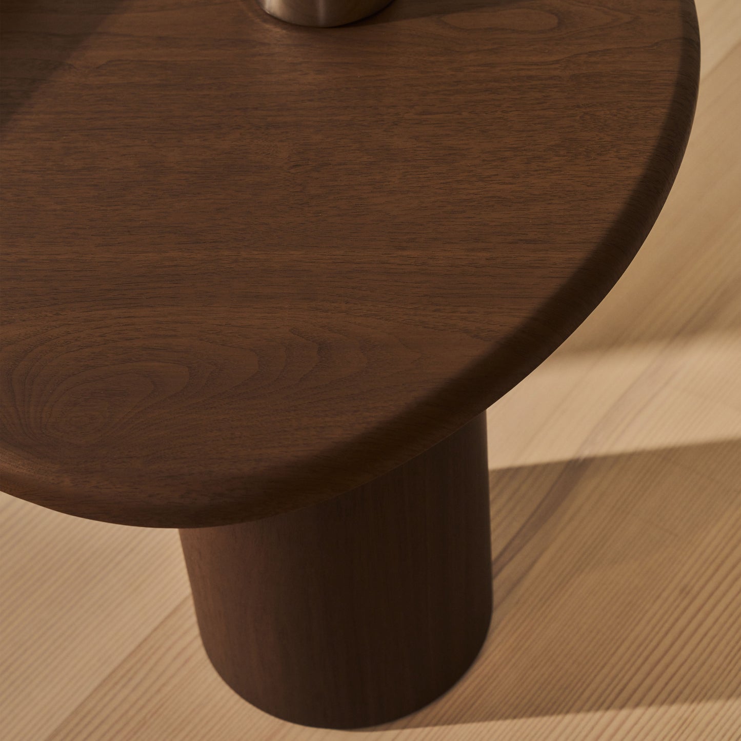 Savanna - Dark Wood Irregular Wooden Coffee Table