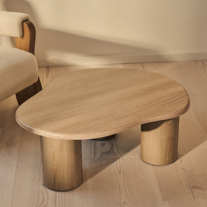 Savanna - Washed Wood Irregular Wooden Coffee Table