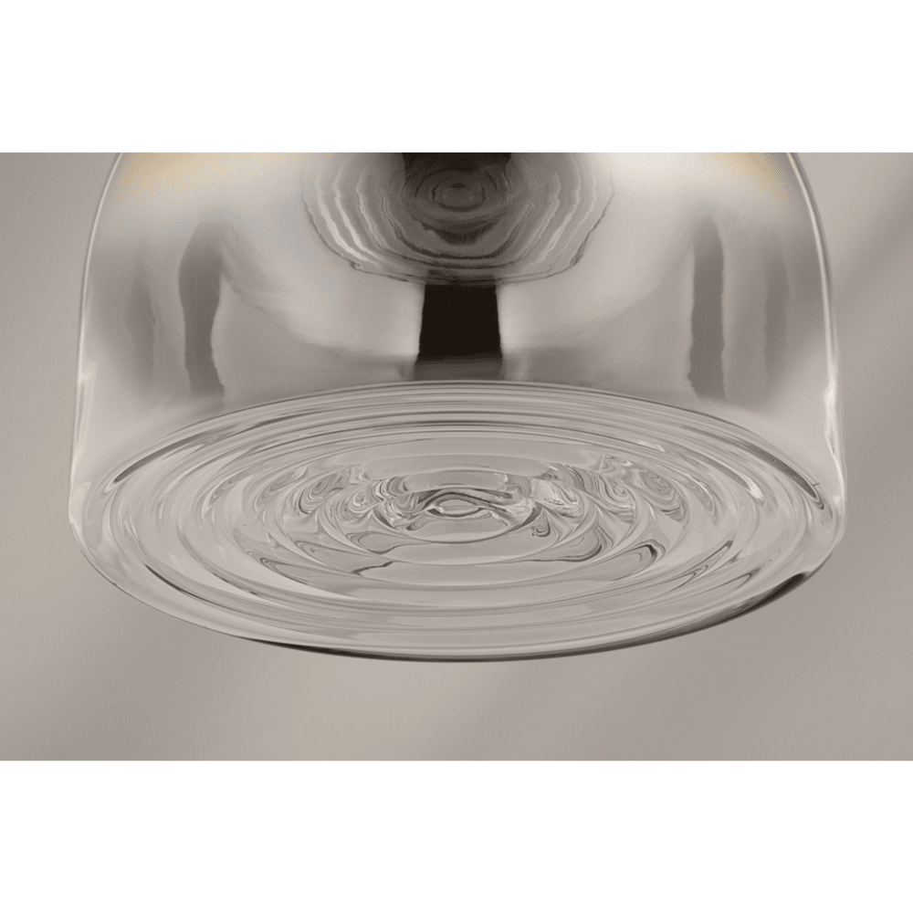 Beryl Glass Pendant Light - Brass