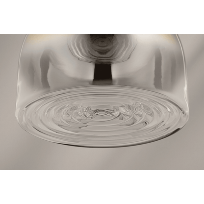 Beryl Glass Pendant Light - Brass