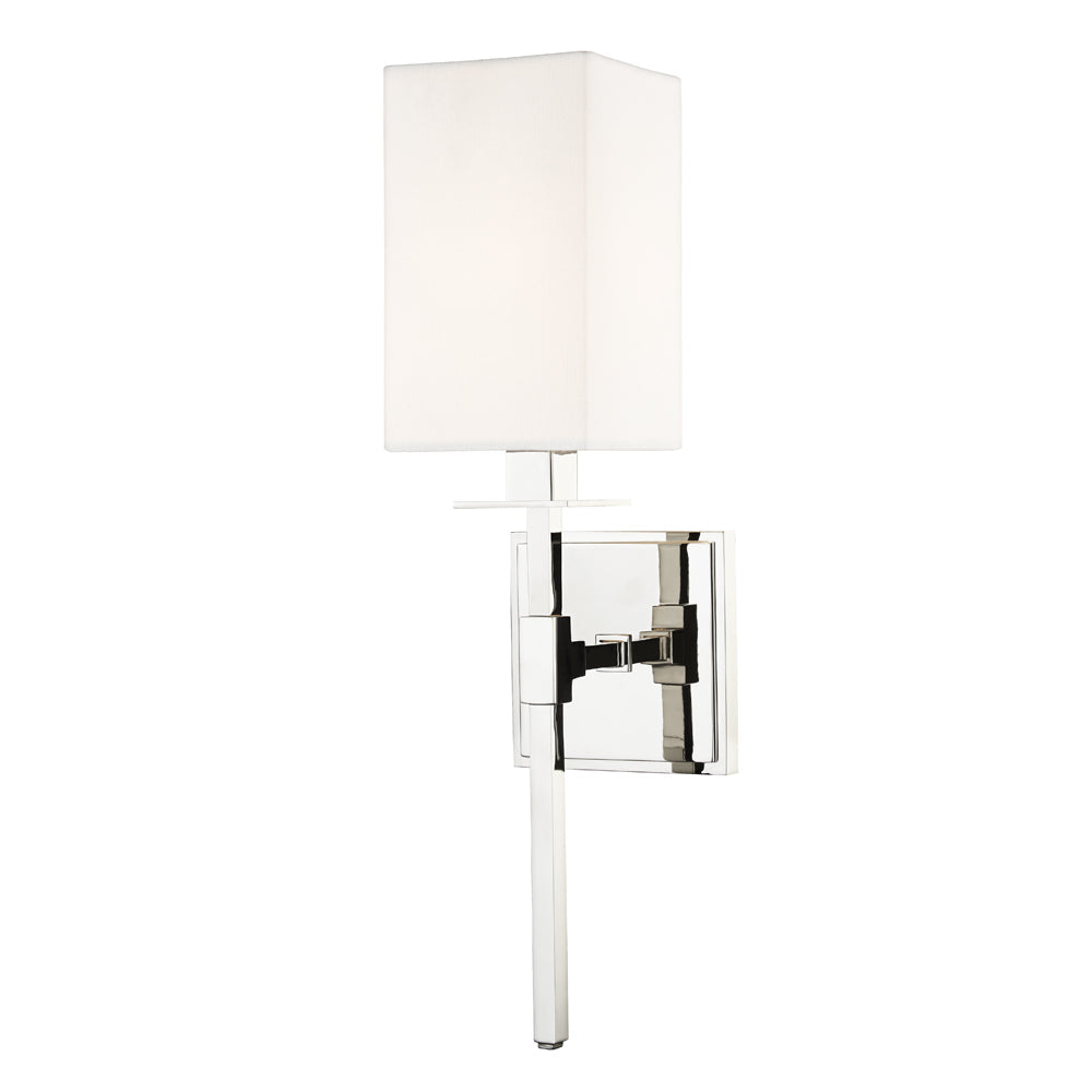 Taunton 1 Light Wall Sconce - Polished Nickel