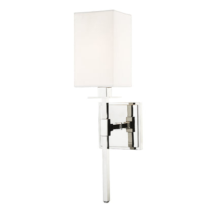 Taunton 1 Light Wall Sconce - Polished Nickel