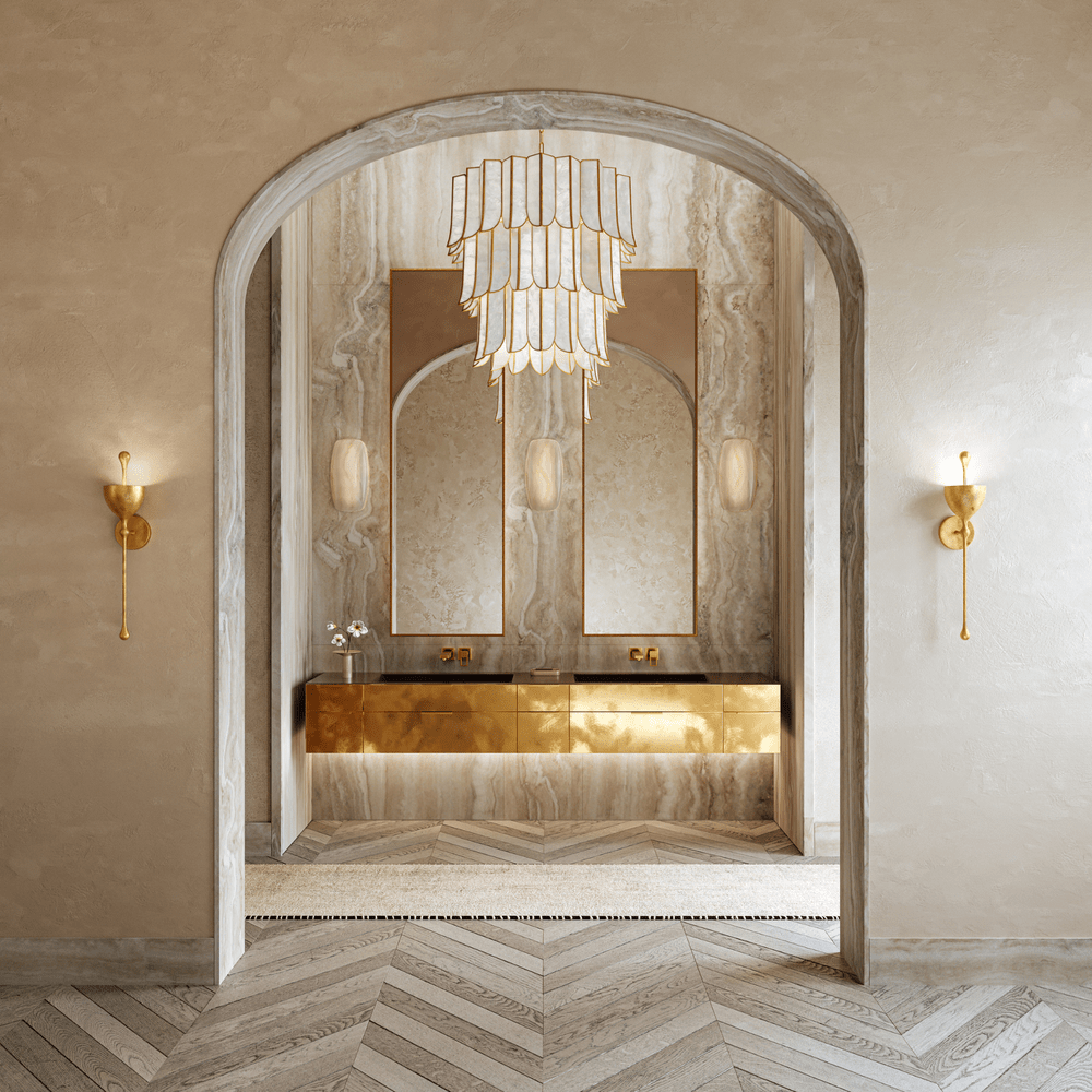 Cartagena Capiz Shell Chandelier