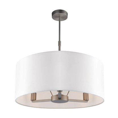 Dani Large 3 Light Pendant Light - Matt Nickel