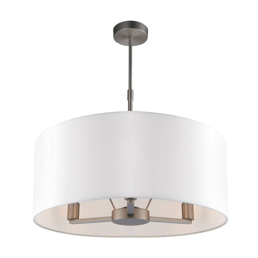 Dani Large 3 Light Pendant Light - Matt Nickel | Outlet