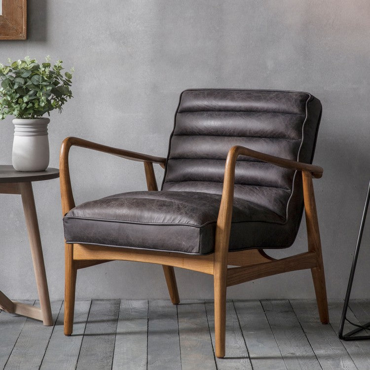 Datsun Occasional Chair - Antique Ebony