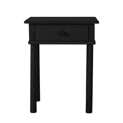 Wycombe 1 Drawer Bedside - Black