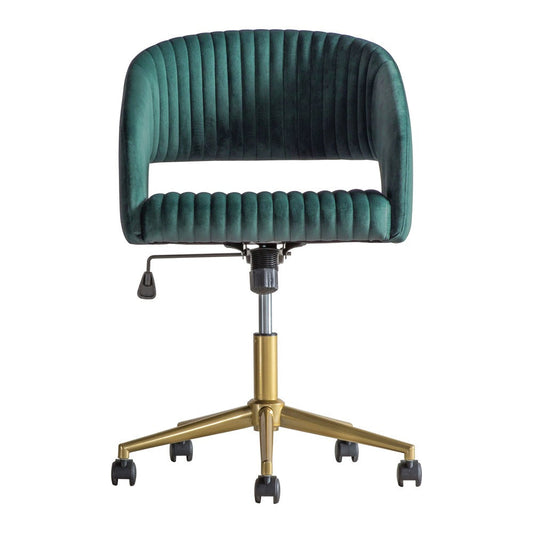 Murray Velvet Chair - Green