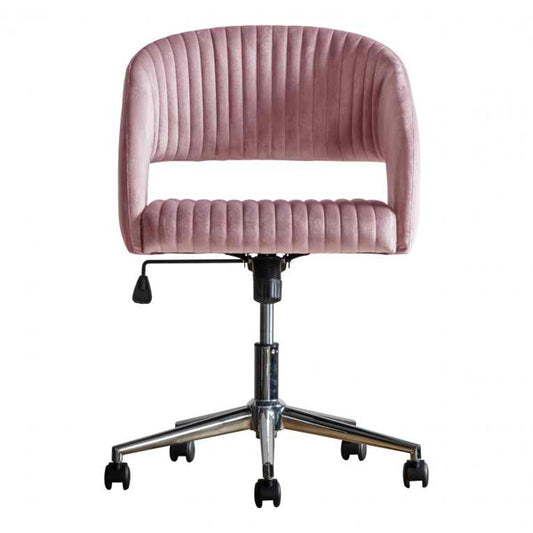 Murray Velvet Chair - Pink
