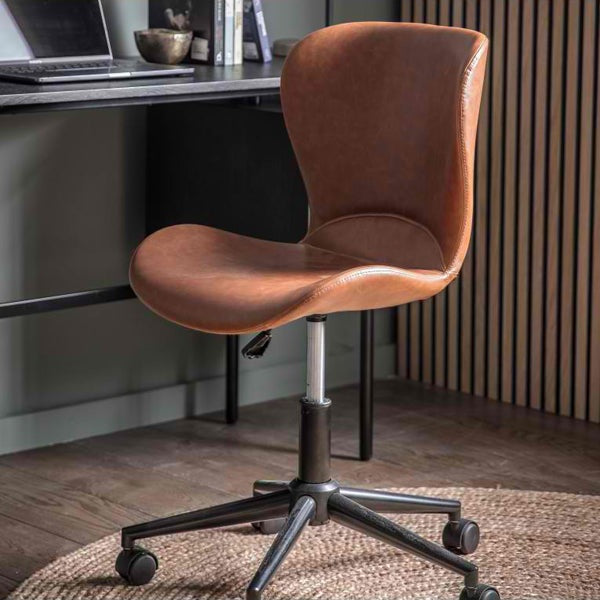 Mendel Desk Chair - Brown
