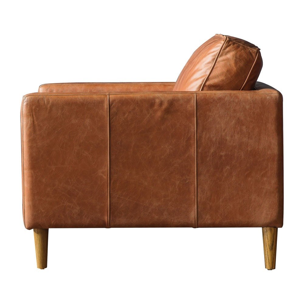 Osborne Armchair - Vintage Brown Leather
