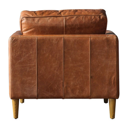 Osborne Armchair - Vintage Brown Leather