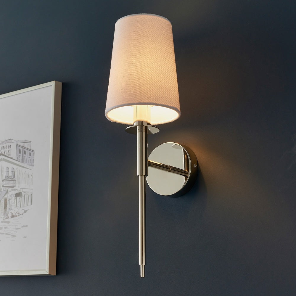 Sadie Wall Light - Nickel