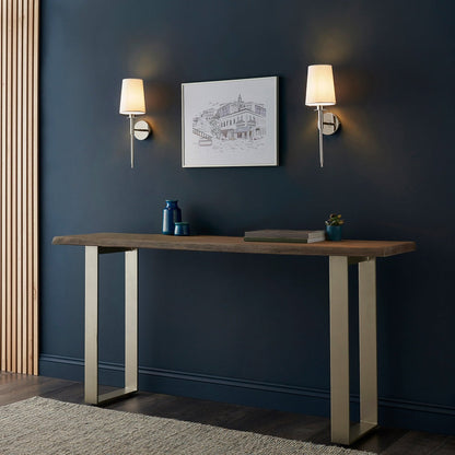 Sadie Wall Light - Nickel | Outlet