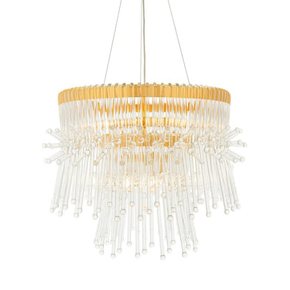 Lily 9 Pendant Light - Gold