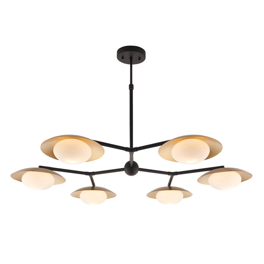 Mia 6 Light Ceiling Light - Bronze