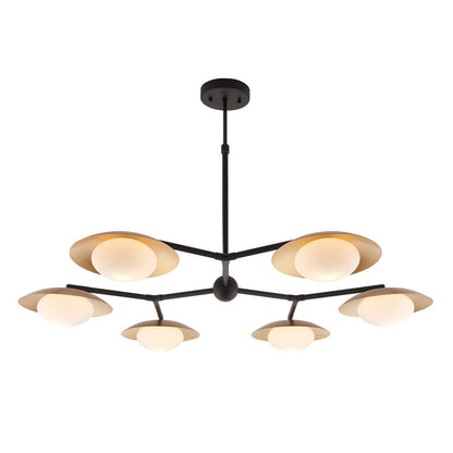 Mia 6 Light Ceiling Light - Bronze