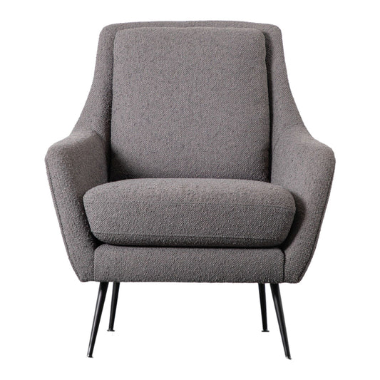 Cameron Armchair - Dark Grey Linen