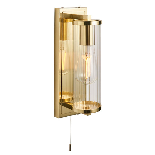 Christel Bathroom Wall Light - Brass