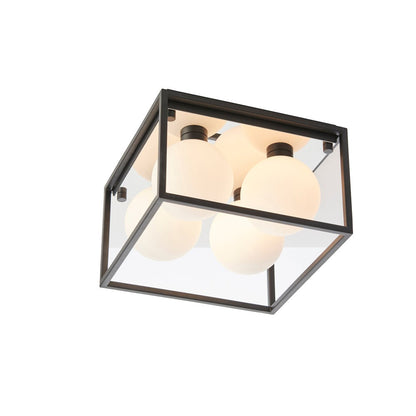 Harper Bathroom Ceiling Light - Black