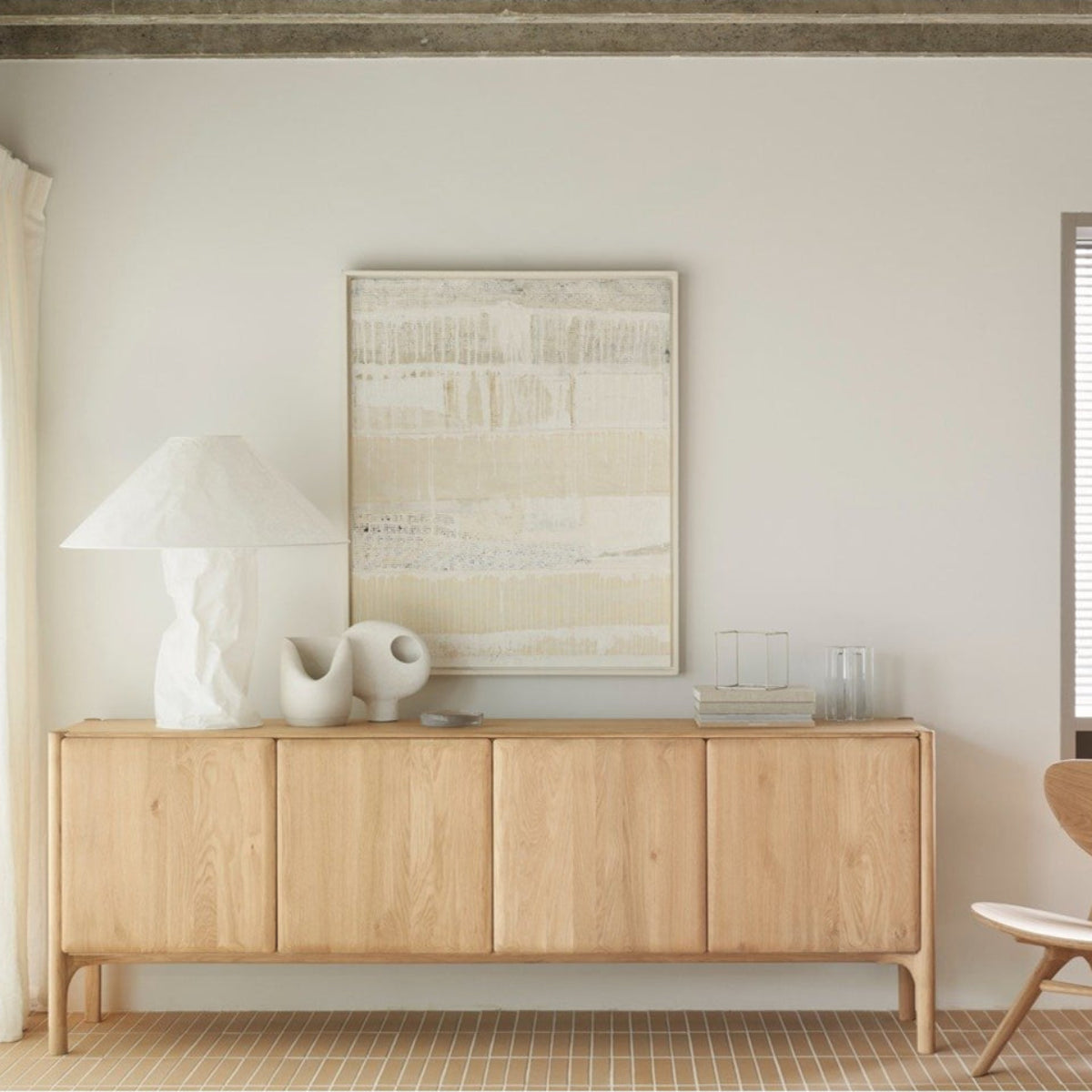 Eye Lounge Chair - Oak