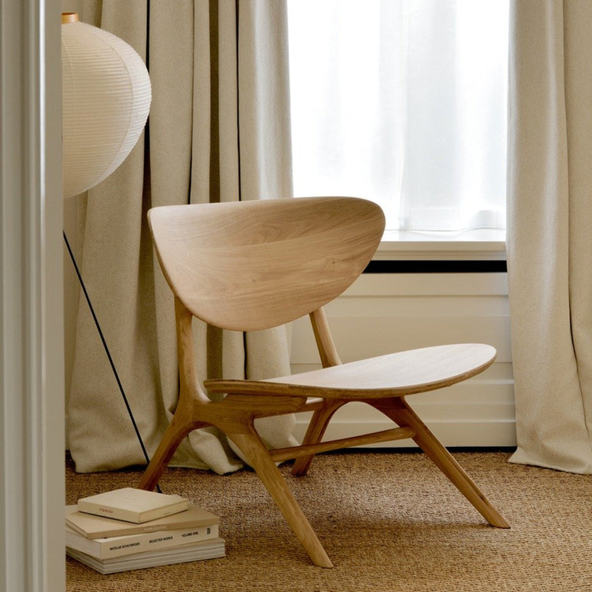 Eye Lounge Chair - Oak