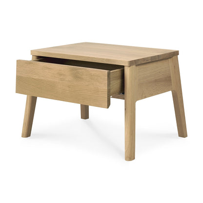 Air 1 Drawer Bedside Table - Oak