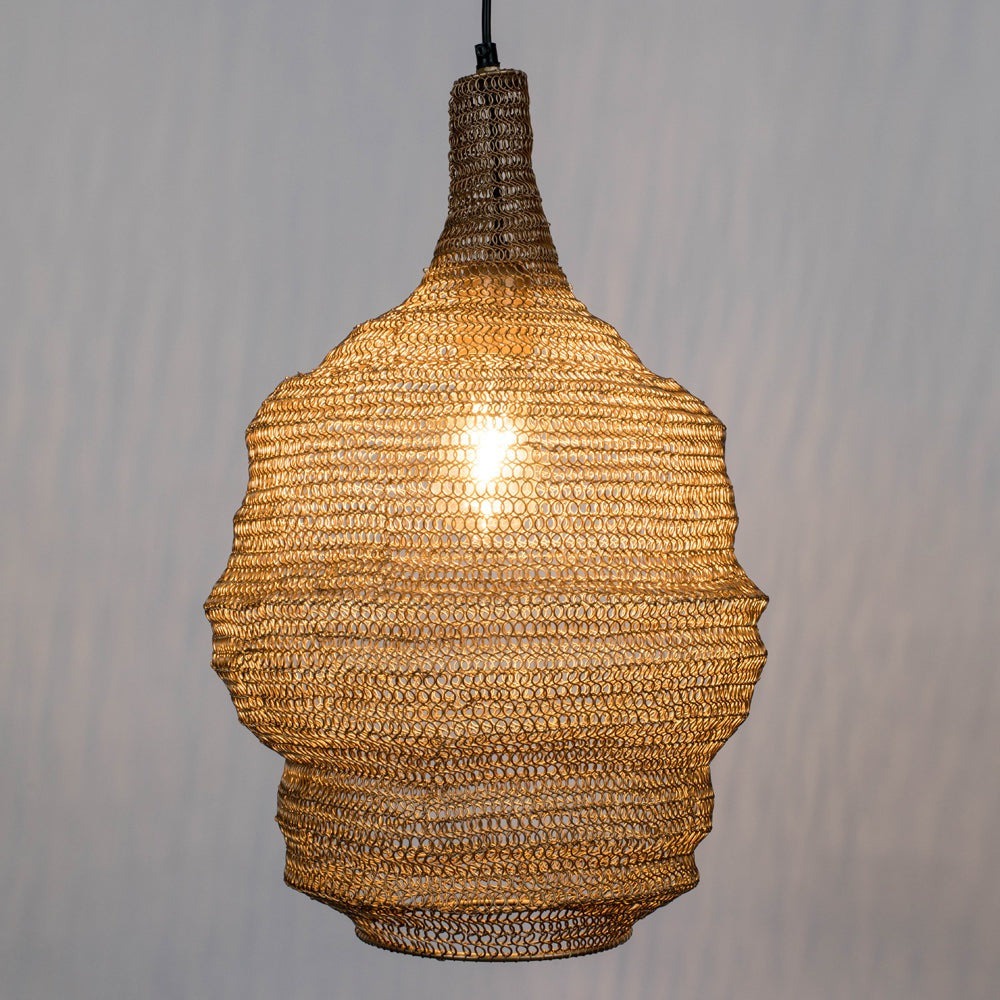 Lea Pendant Lamp - Brass