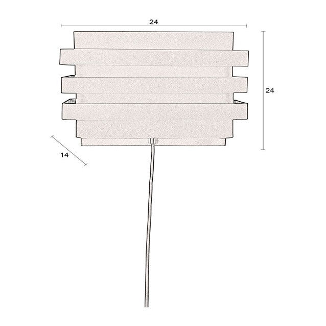 Dumont Wall Lamp - Brass