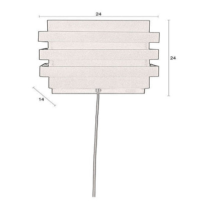 Dumont Wall Lamp - Brass